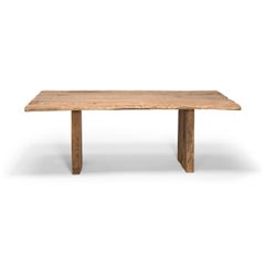 Custom Reclaimed Elm Dining Table