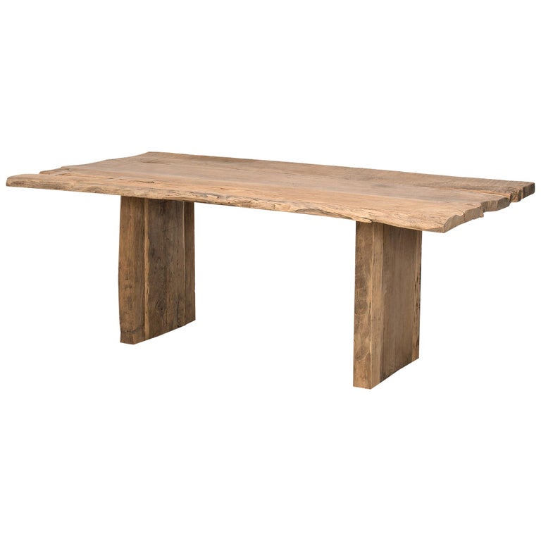Custom Reclaimed Elm Dining Table For Sale at 1stDibs | elm wood dining  table, reclaimed elm table, reclaimed elm wood dining table