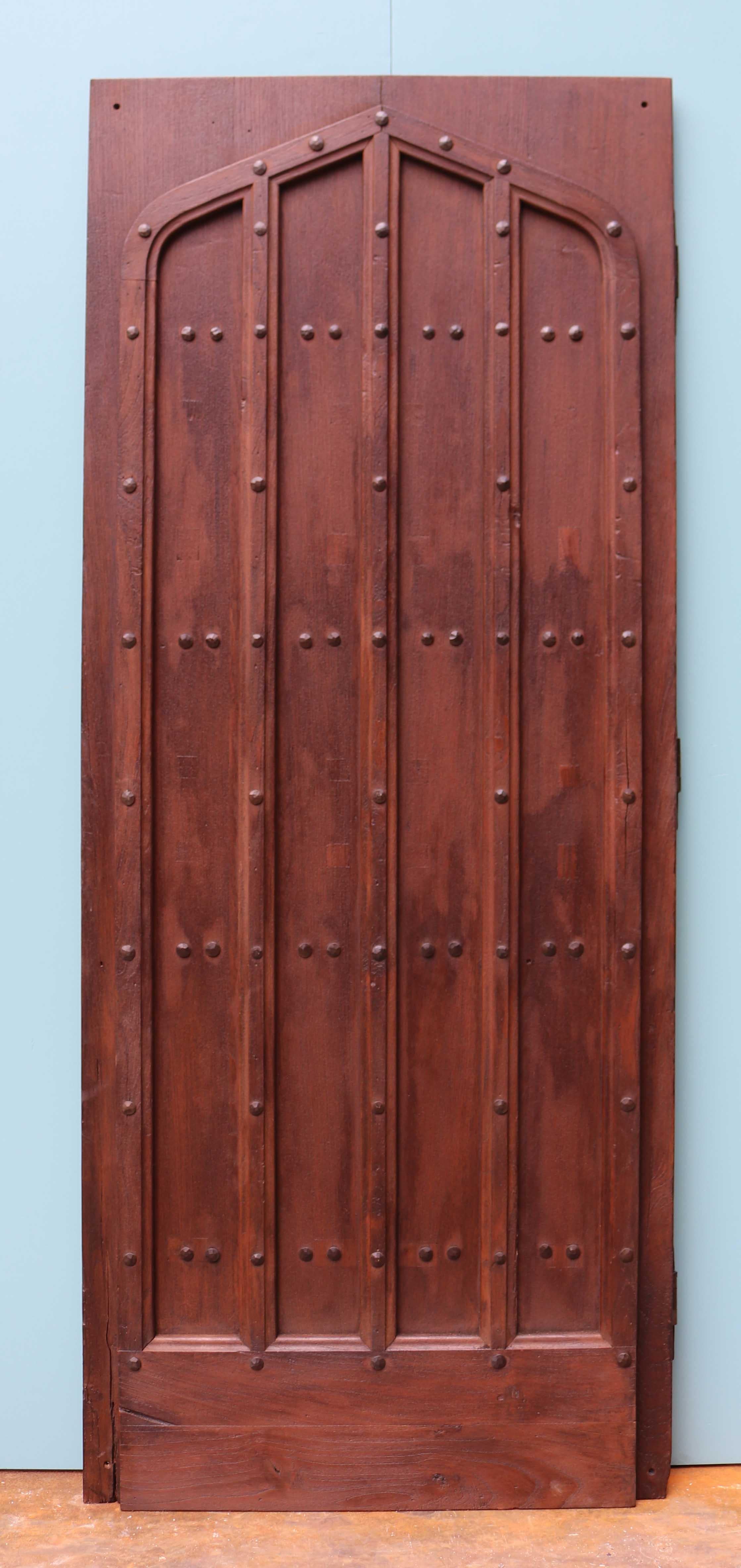 Reclaimed 18th Century Style Plank Door In Good Condition For Sale In Wormelow, Herefordshire