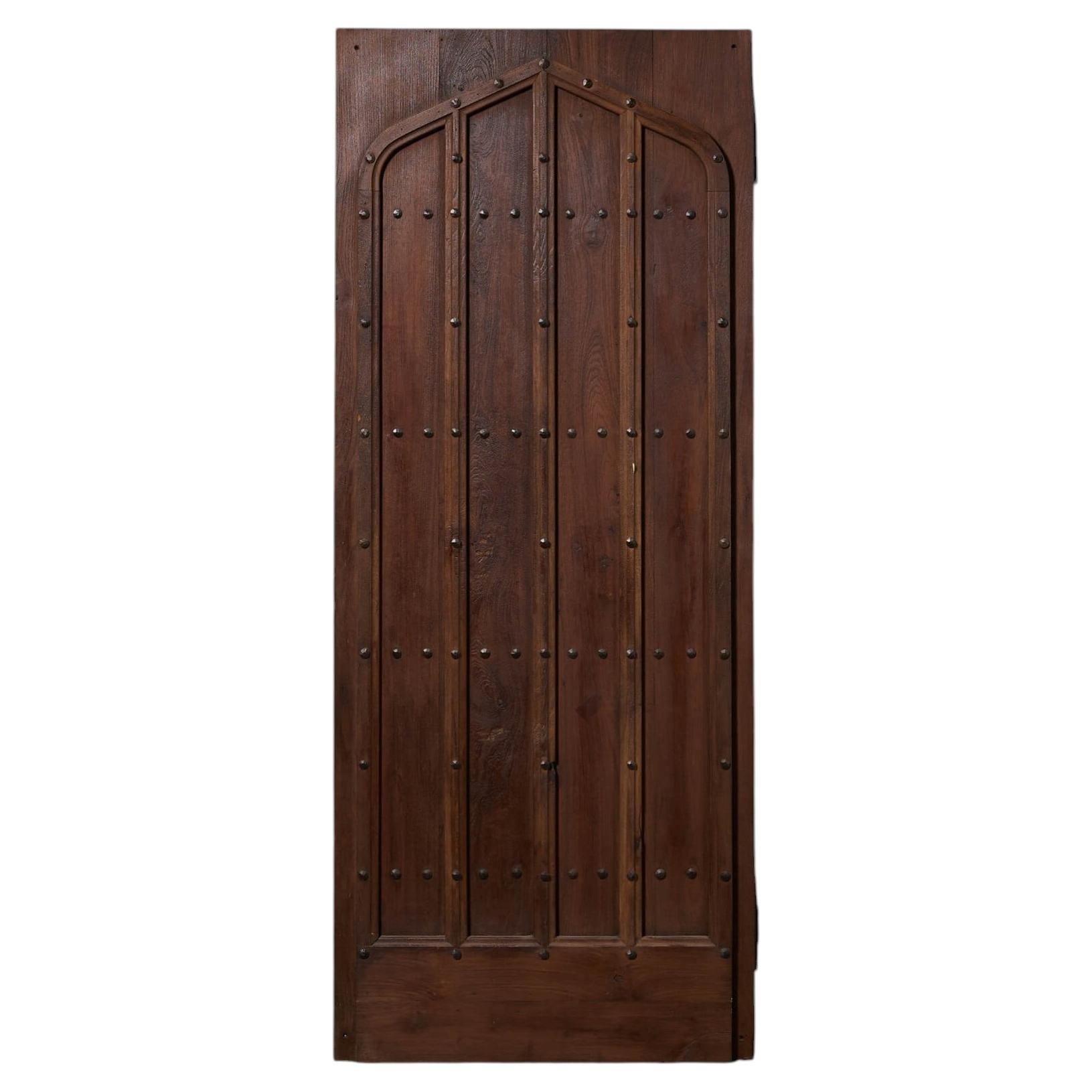 Porte en planches récupérée, style 18e siècle