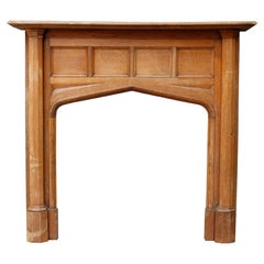 Reclaimed 1920’s Oak Fireplace Surround