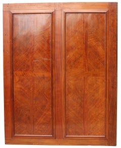 Reclaimed 1920’s Walnut Wall Panelling Mantel