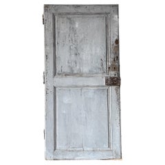 Antique Reclaimed 19th Century 2 Panel French Door