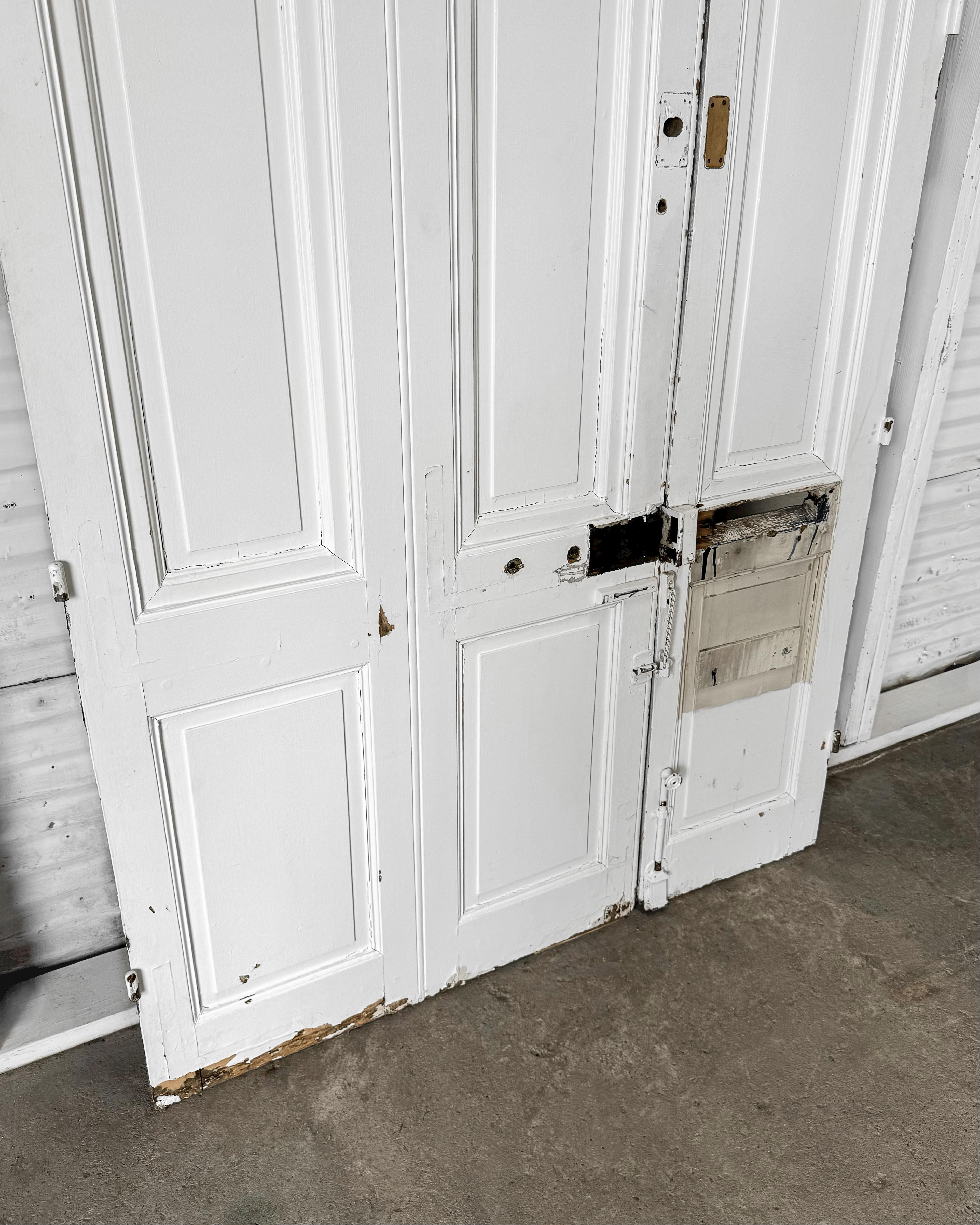 Reclaimed 19th Century French Exterior Doors 11
