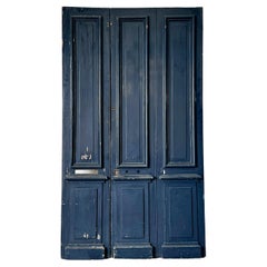 Used Reclaimed 19th Century French Exterior Doors
