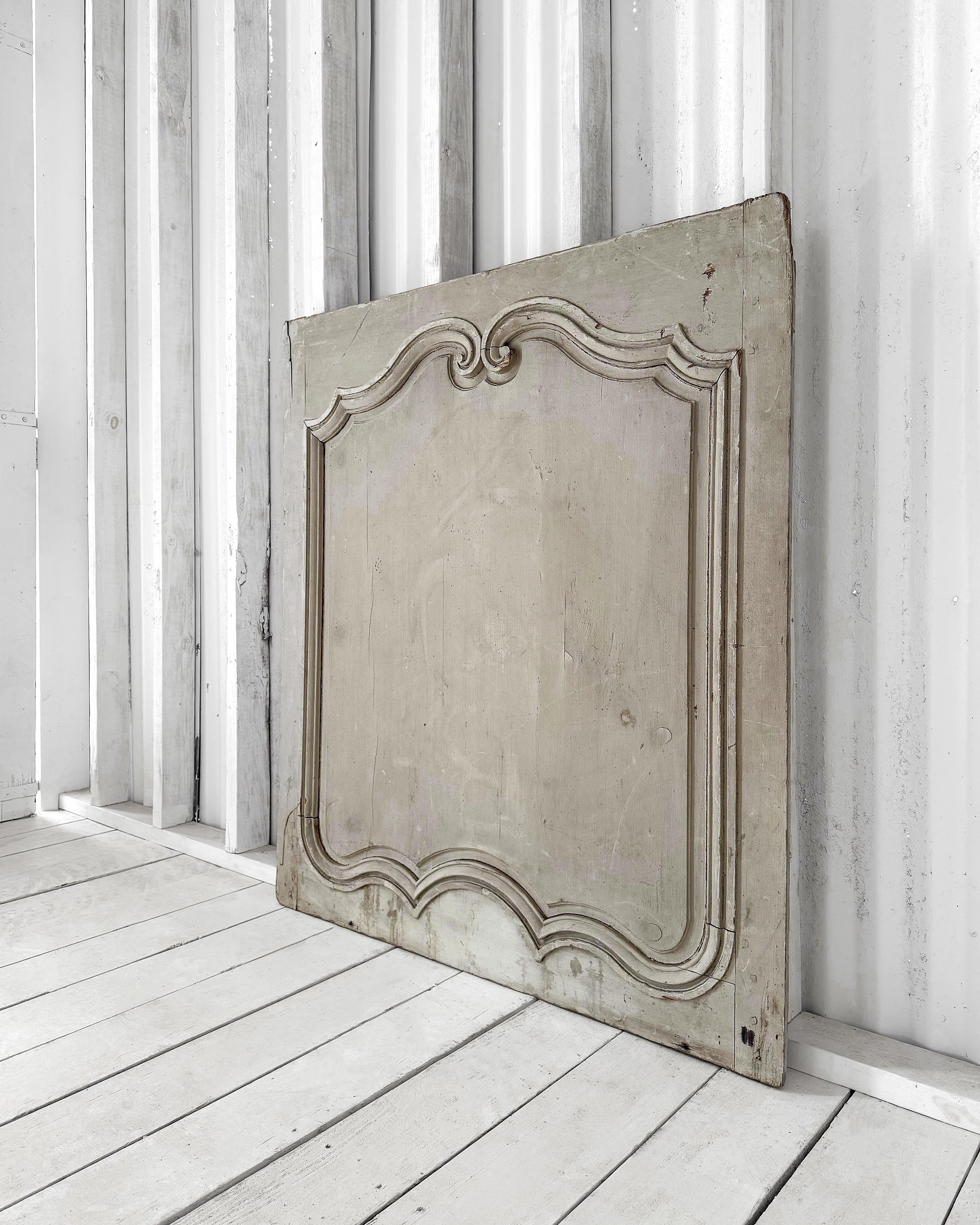 Panel de boiserie provincial francés del siglo XIX recuperado en Bueno estado para la venta en Mckinney, TX