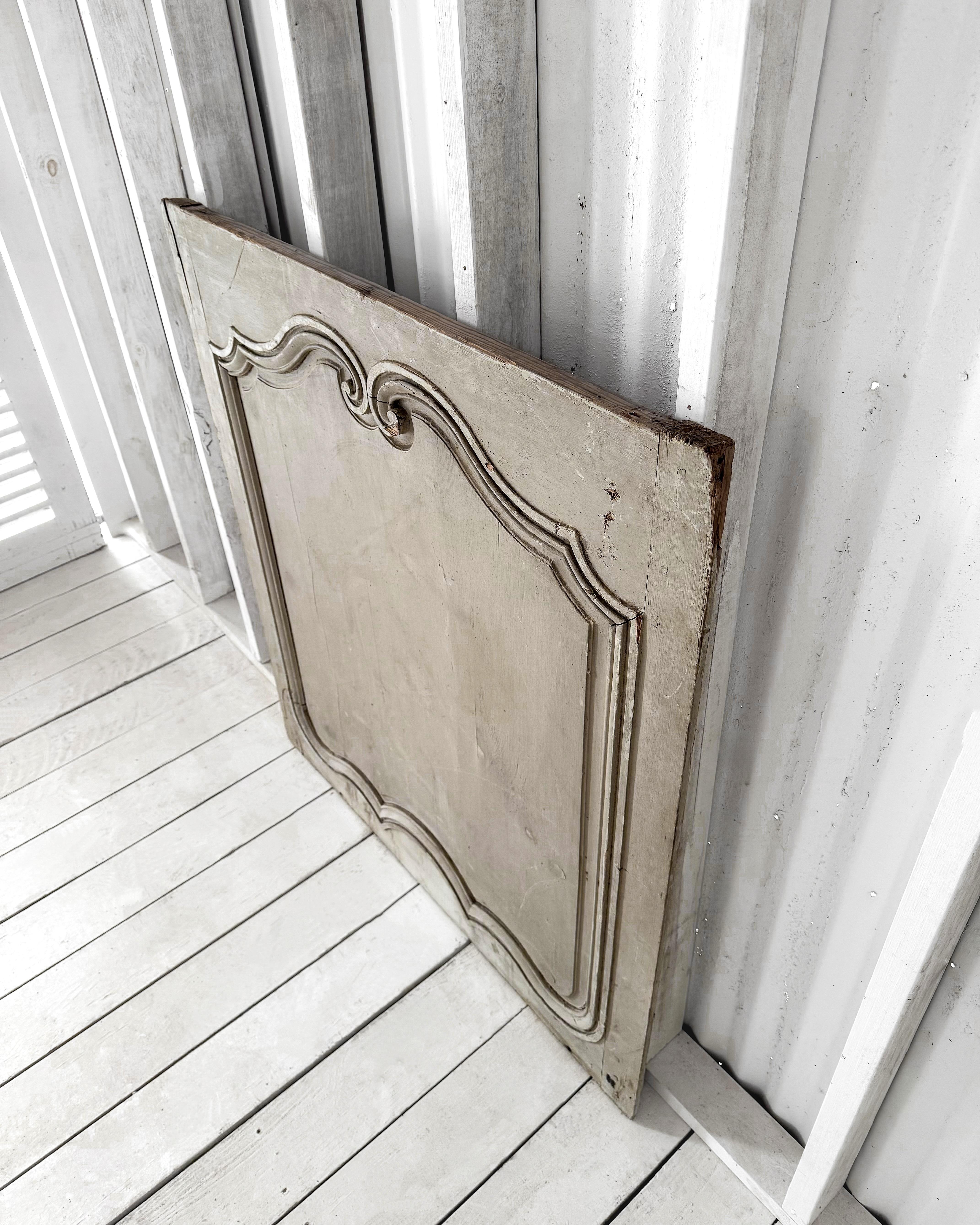Panel de boiserie provincial francés del siglo XIX recuperado Madera en venta