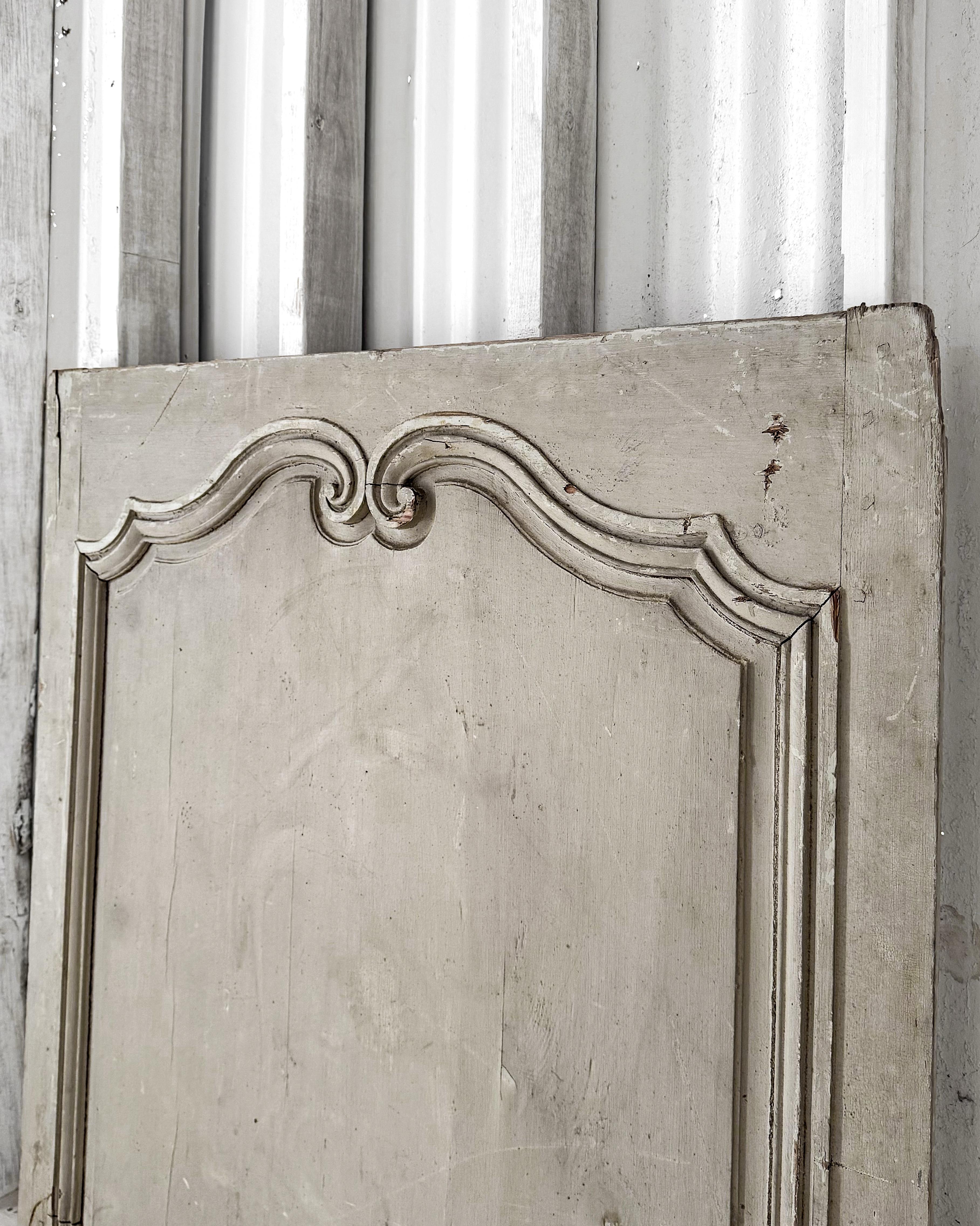Panel de boiserie provincial francés del siglo XIX recuperado en venta 1