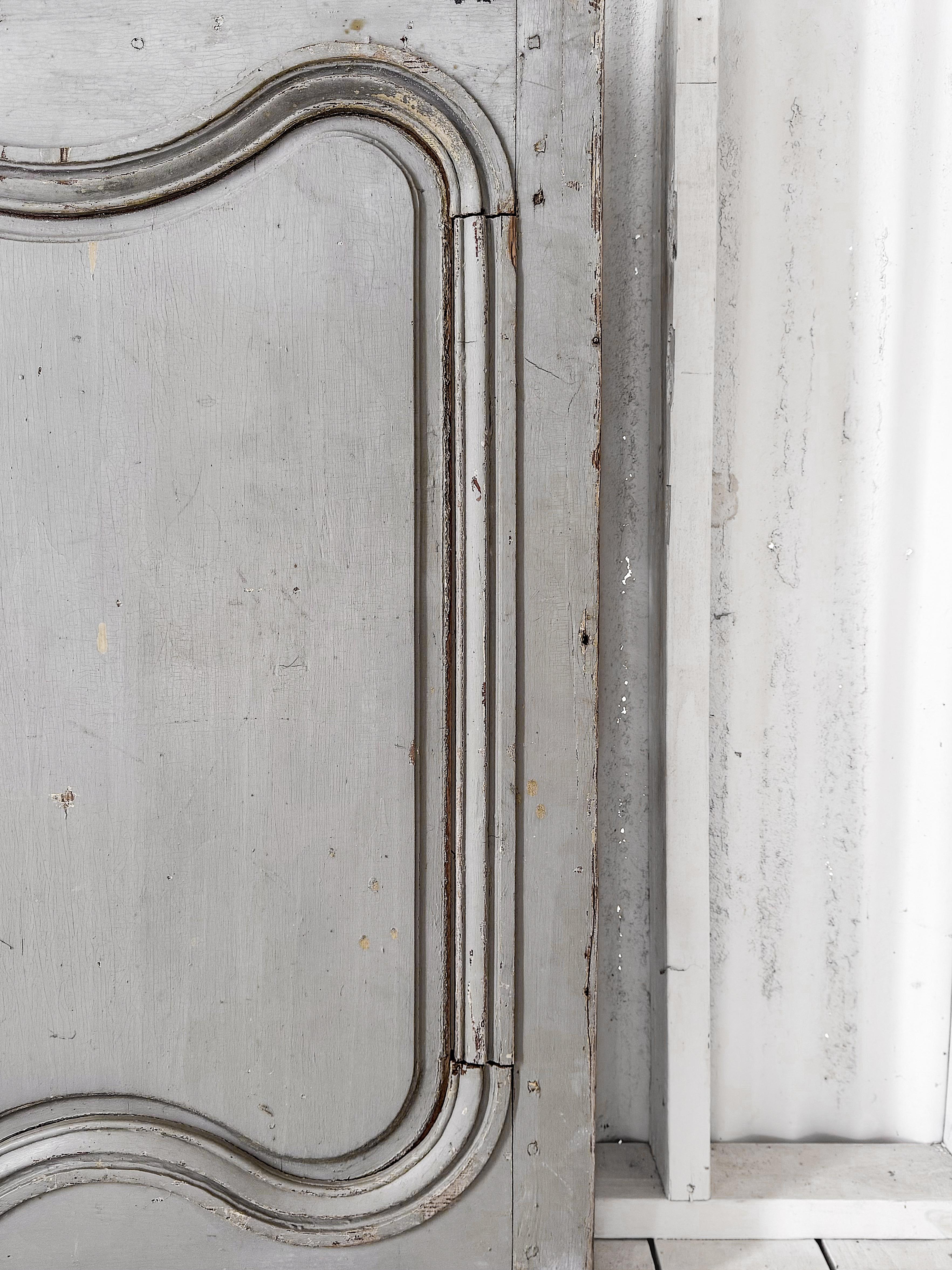 Reclaimed 19th century French Provincial Decorative Boiserie Panel For Sale 6
