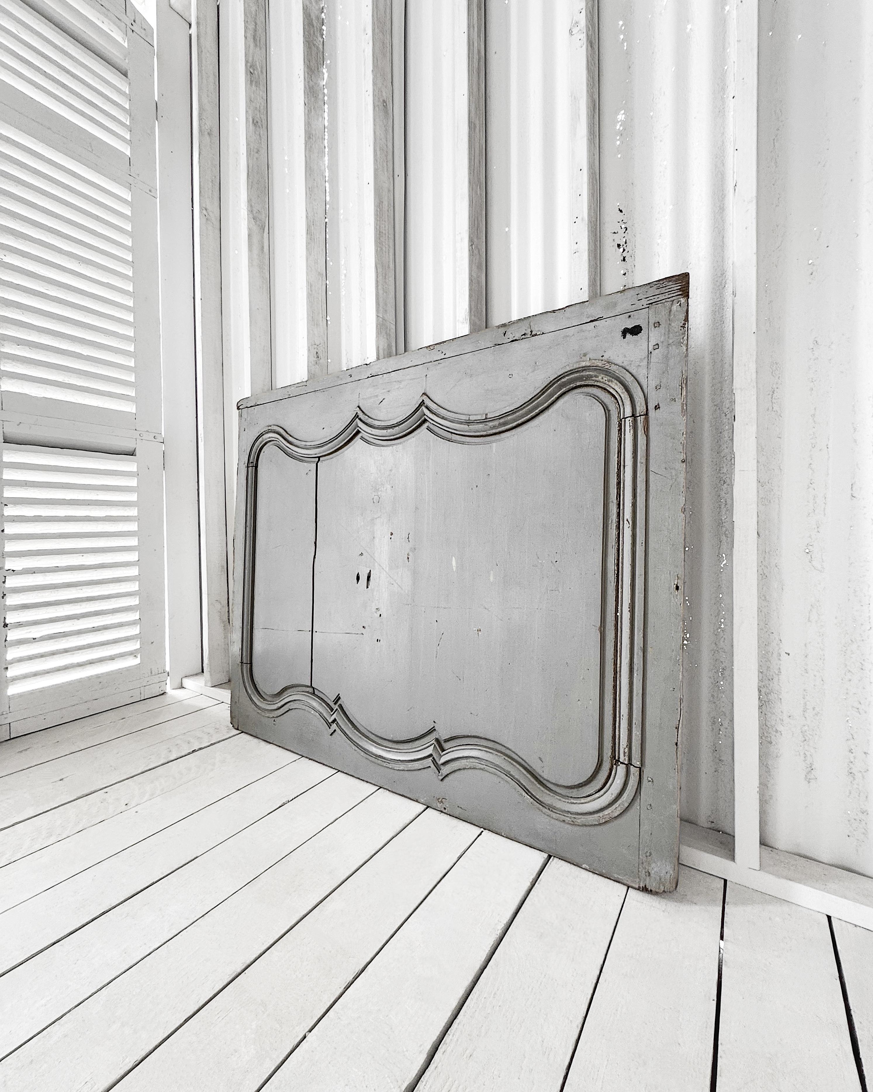 Reclaimed 19th century French Provincial Decorative Boiserie Panel For Sale 1