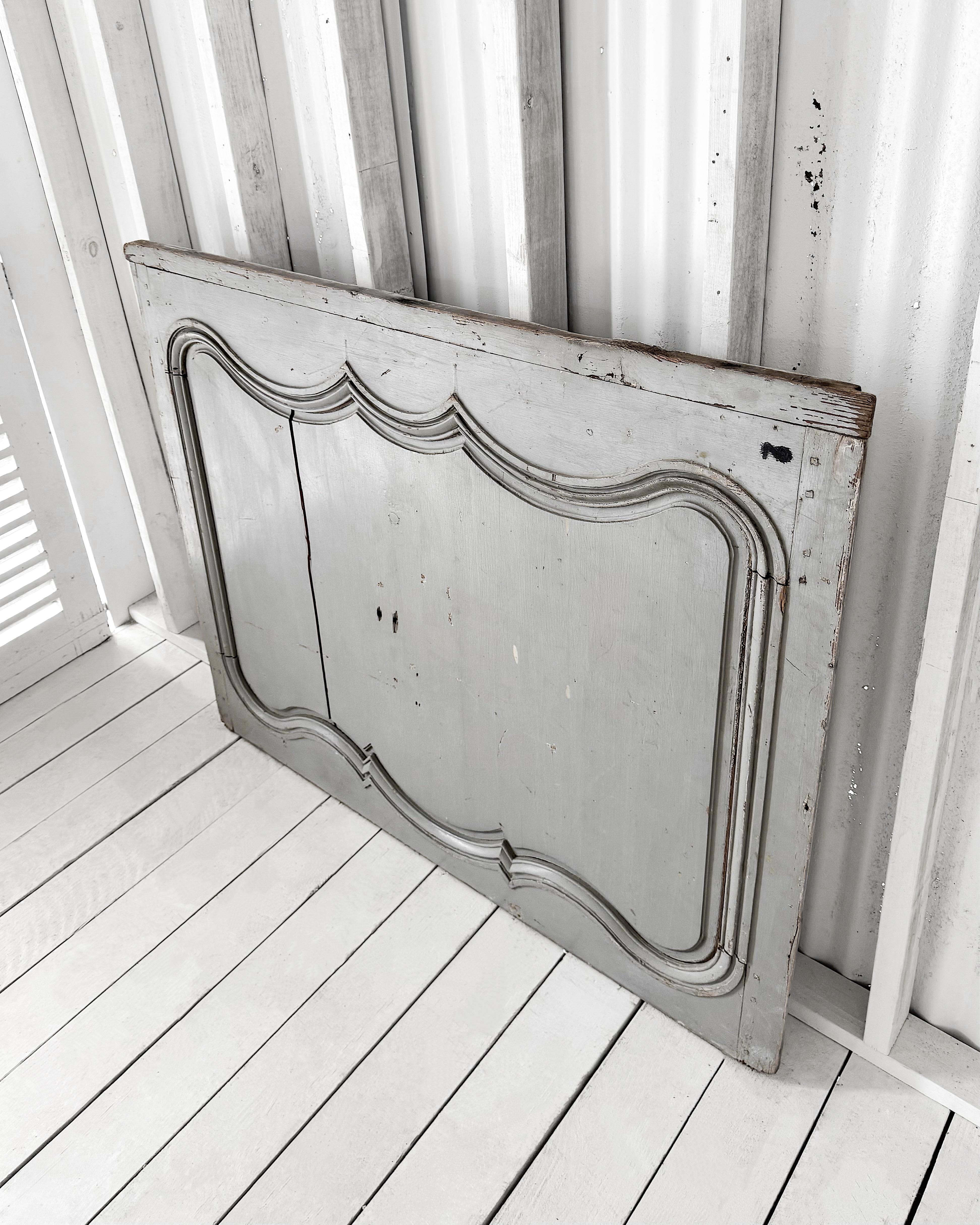 Reclaimed 19th century French Provincial Decorative Boiserie Panel For Sale 2