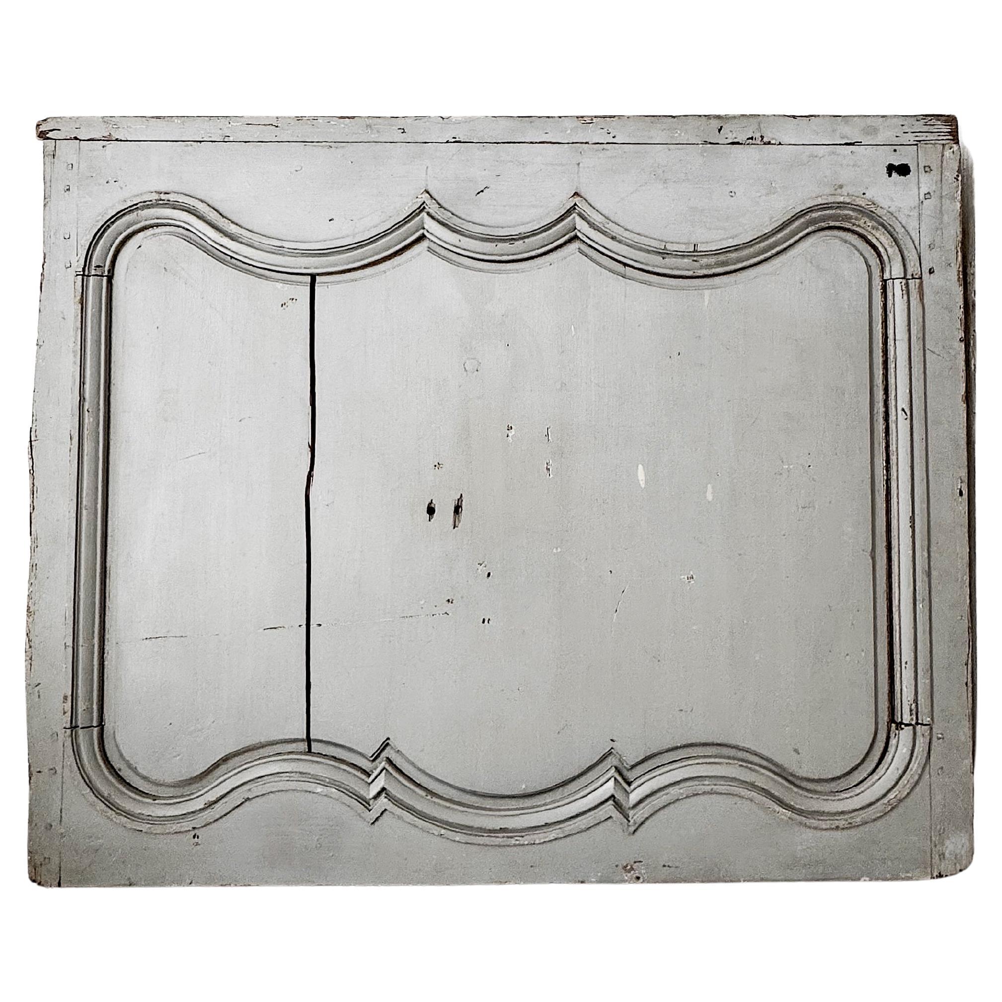 Reclaimed 19th century French Provincial Decorative Boiserie Panel