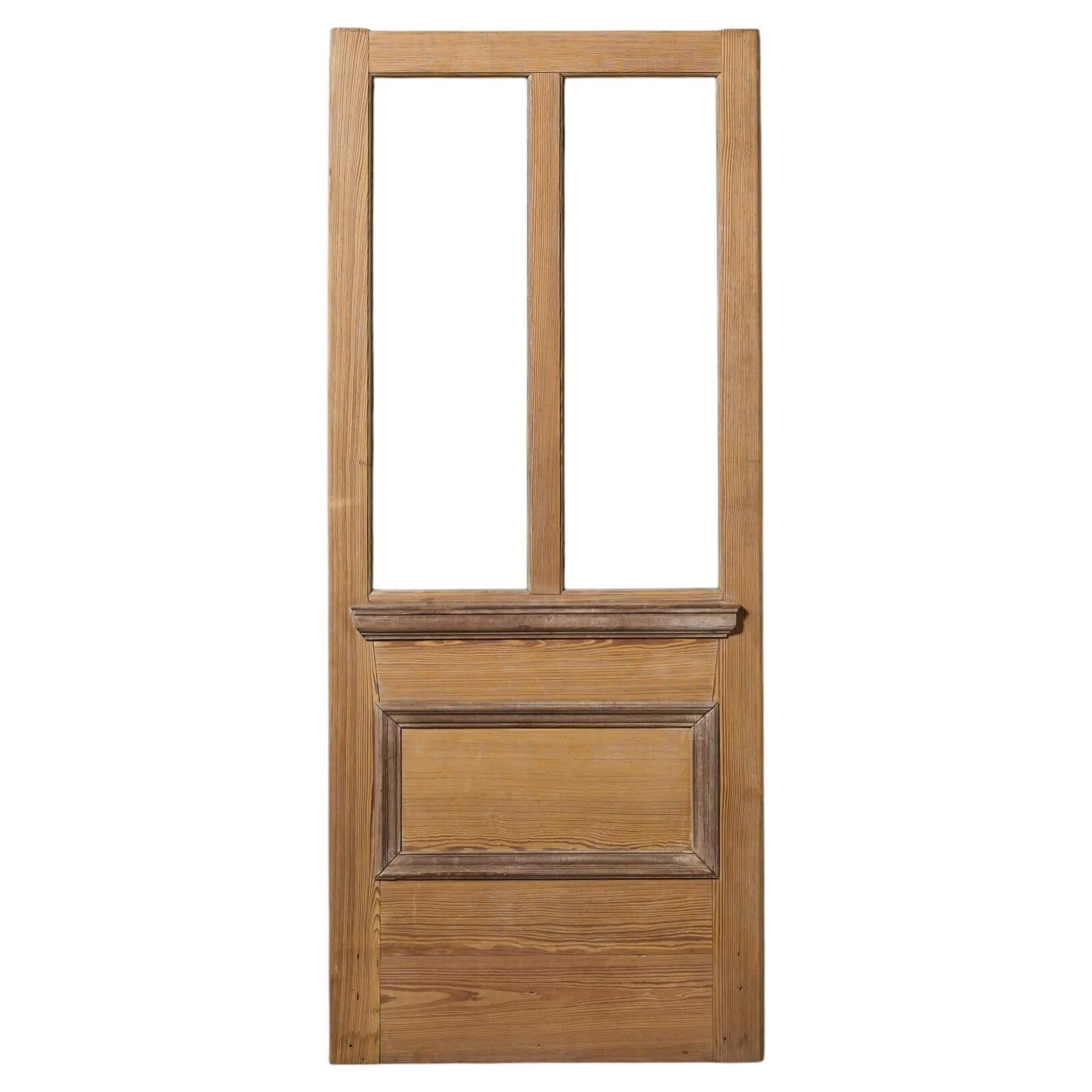 Reclaimed 19th Century Front Door for Glazing
