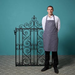 Reclaimed 19th Century Wrought Iron Garden Gate