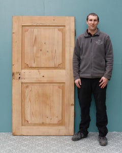 Reclaimed 2-Panel French Pine Internal Door