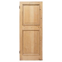 Antique Reclaimed 2-Panel Georgian Style Pine Internal Door