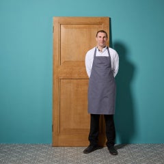 Reclaimed 2-Panel Oak Door