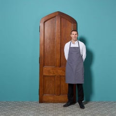 Reclaimed 4-Panel Arched Oak Door