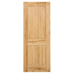 Reclaimed 4-Panel Oak Interior Door