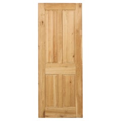 Reclaimed 4-Panel Oak Interior Door
