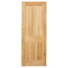 Reclaimed 4-Panel Oak Interior Door