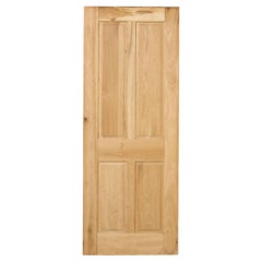 Reclaimed 4-Panel Oak Interior Door