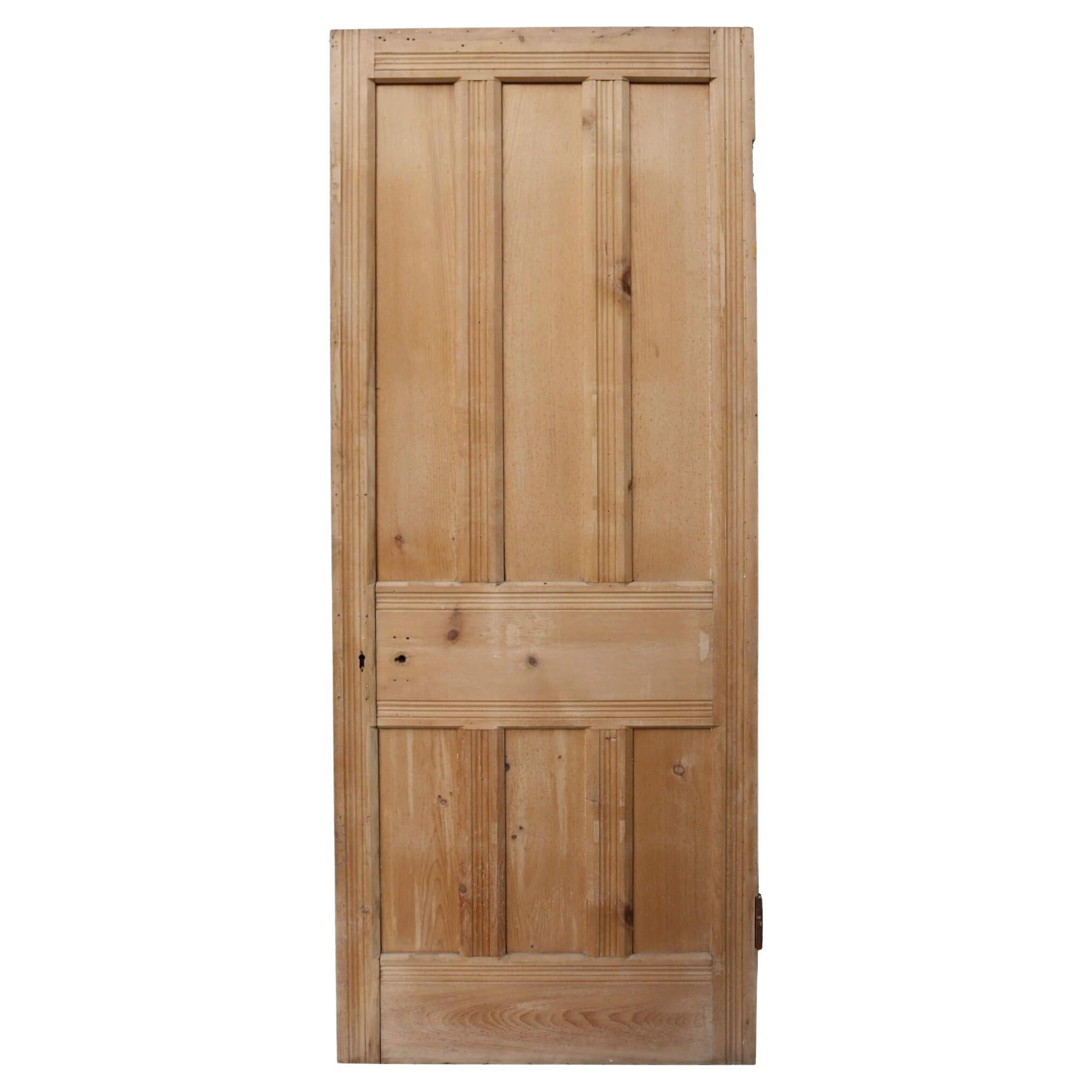 Reclaimed 6-Panel Victorian Pine Internal Door