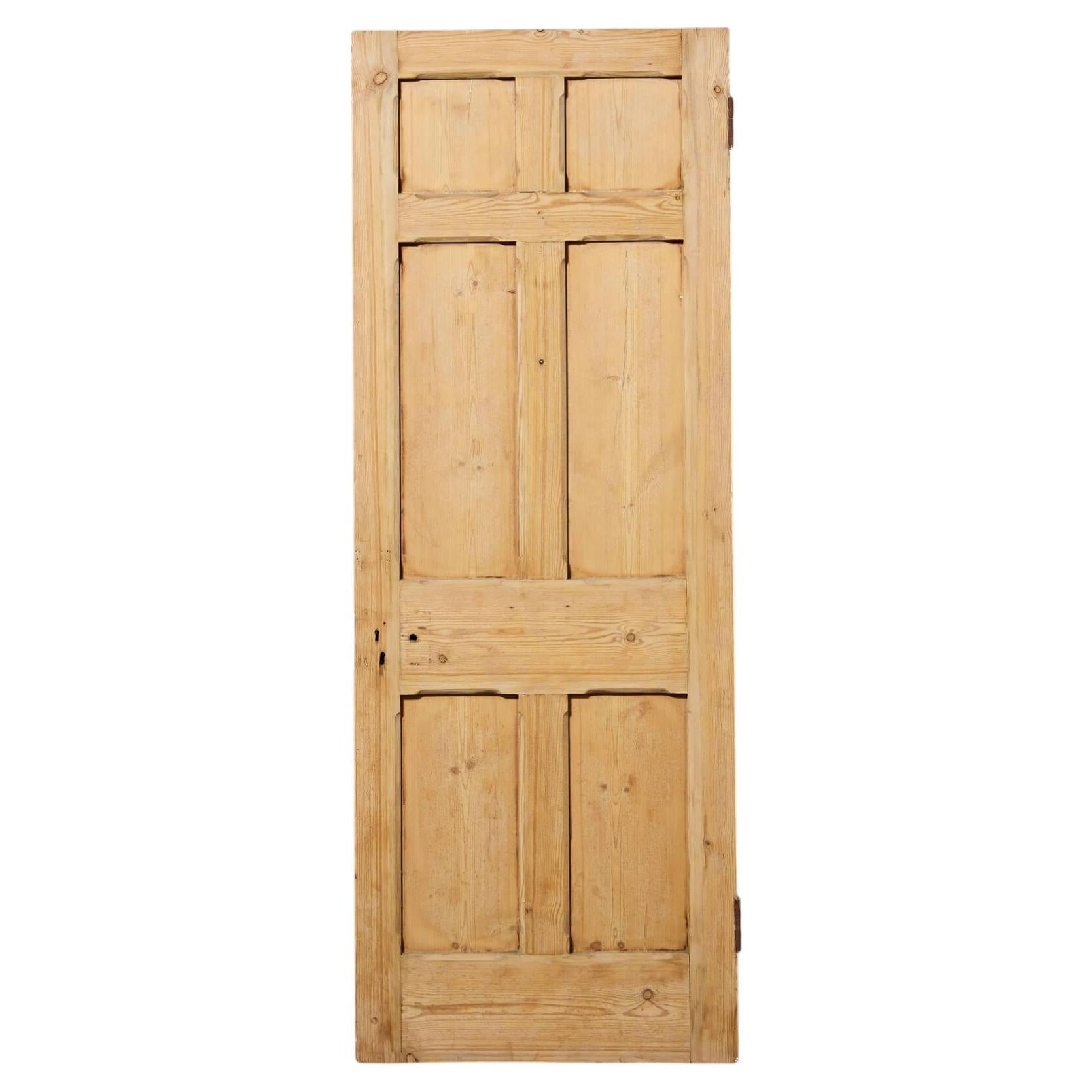 Reclaimed 6-Panel Victorian Pine Internal Door