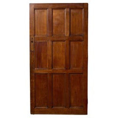 Reclaimed 9 Panel Vintage Oak Door