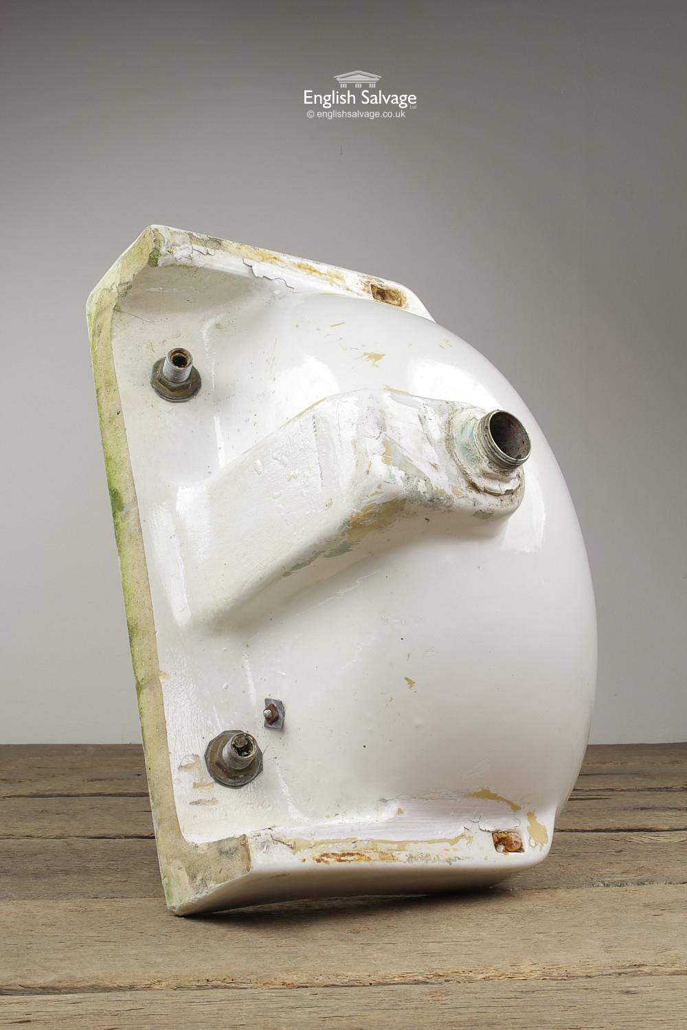 Porcelain Reclaimed Adamsez Bean Design Basins, 20th Century For Sale