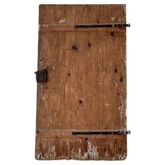 Puerta de granja americana recuperada