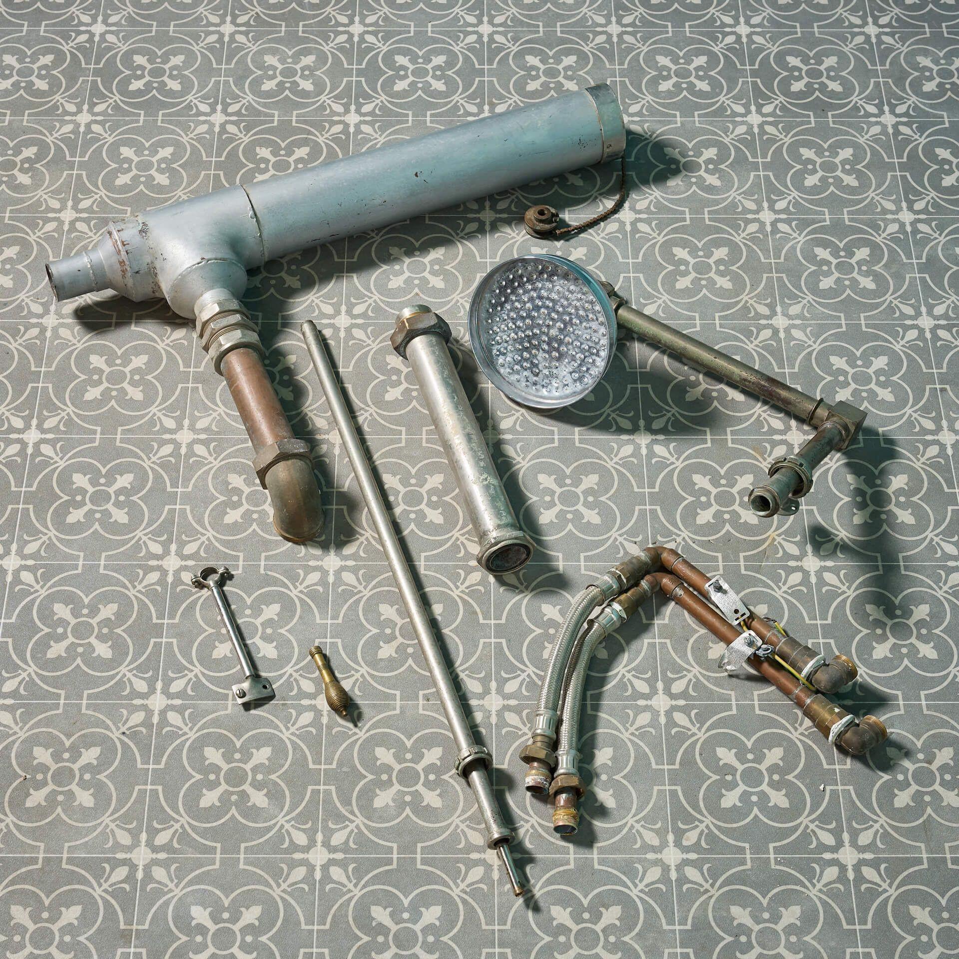 Antique Canopy Bath & Shower For Sale 1