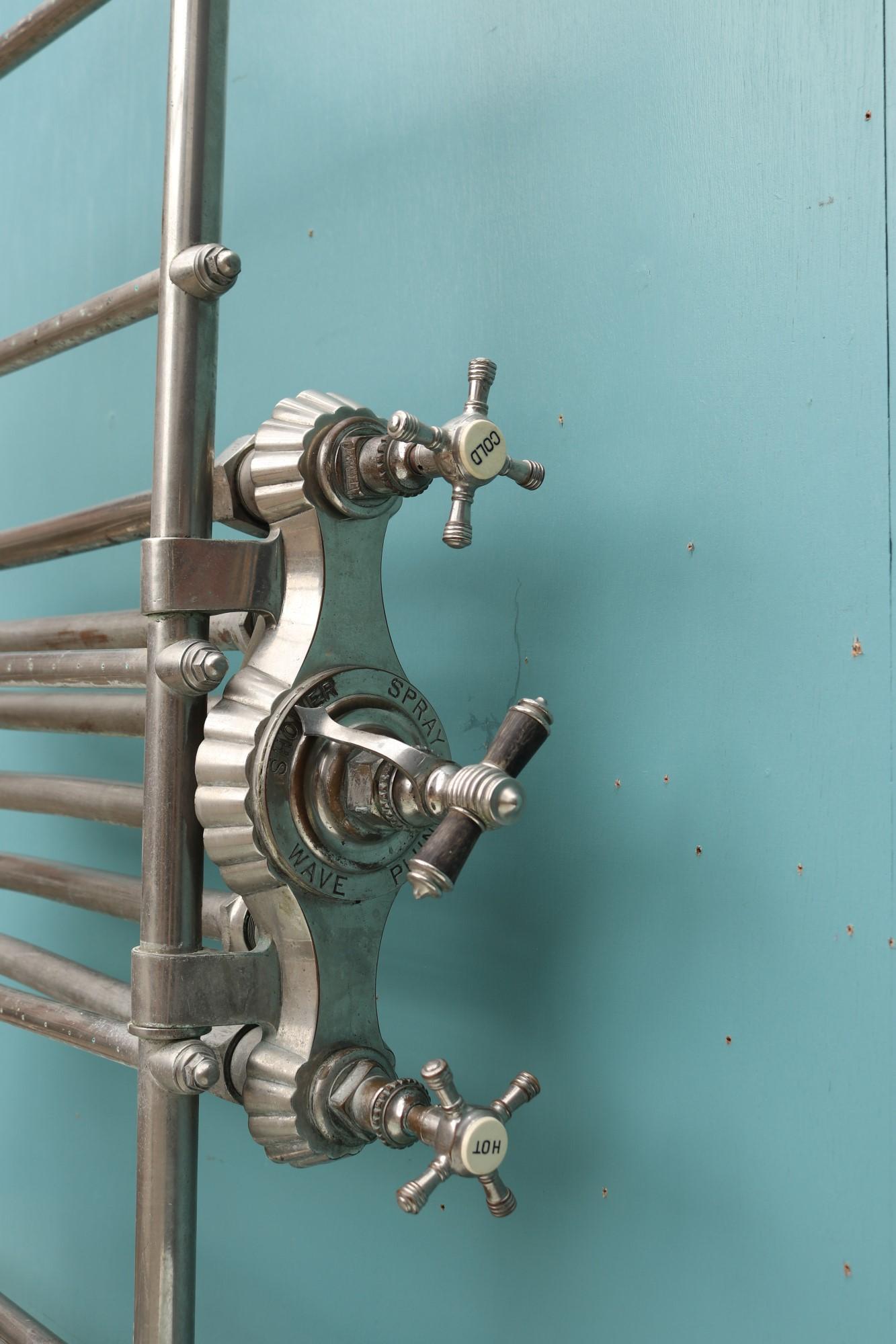 Reclaimed Antique Canopy Bath and Shower 7