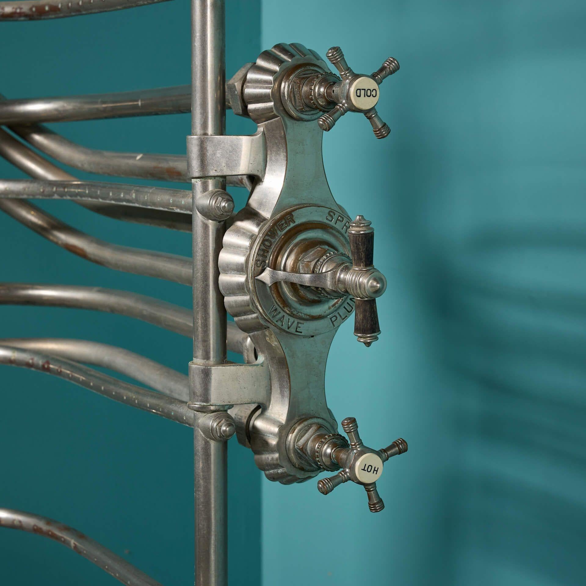 Victorian Antique Canopy Bath & Shower For Sale