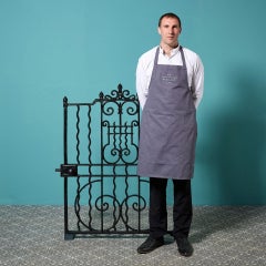 Reclaimed Antique English Cast Iron Side Gate