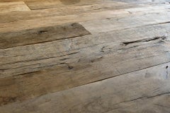 Tavole per pavimenti in legno antico di Oak Oak recuperato, XIX secolo
