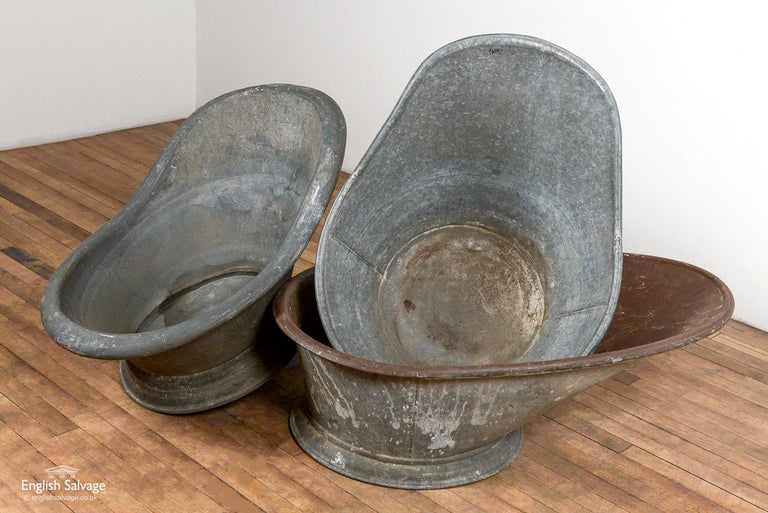 Reclaimed Antique Hip Baths, 20th Century For Sale at 1stDibs hip baths for sale