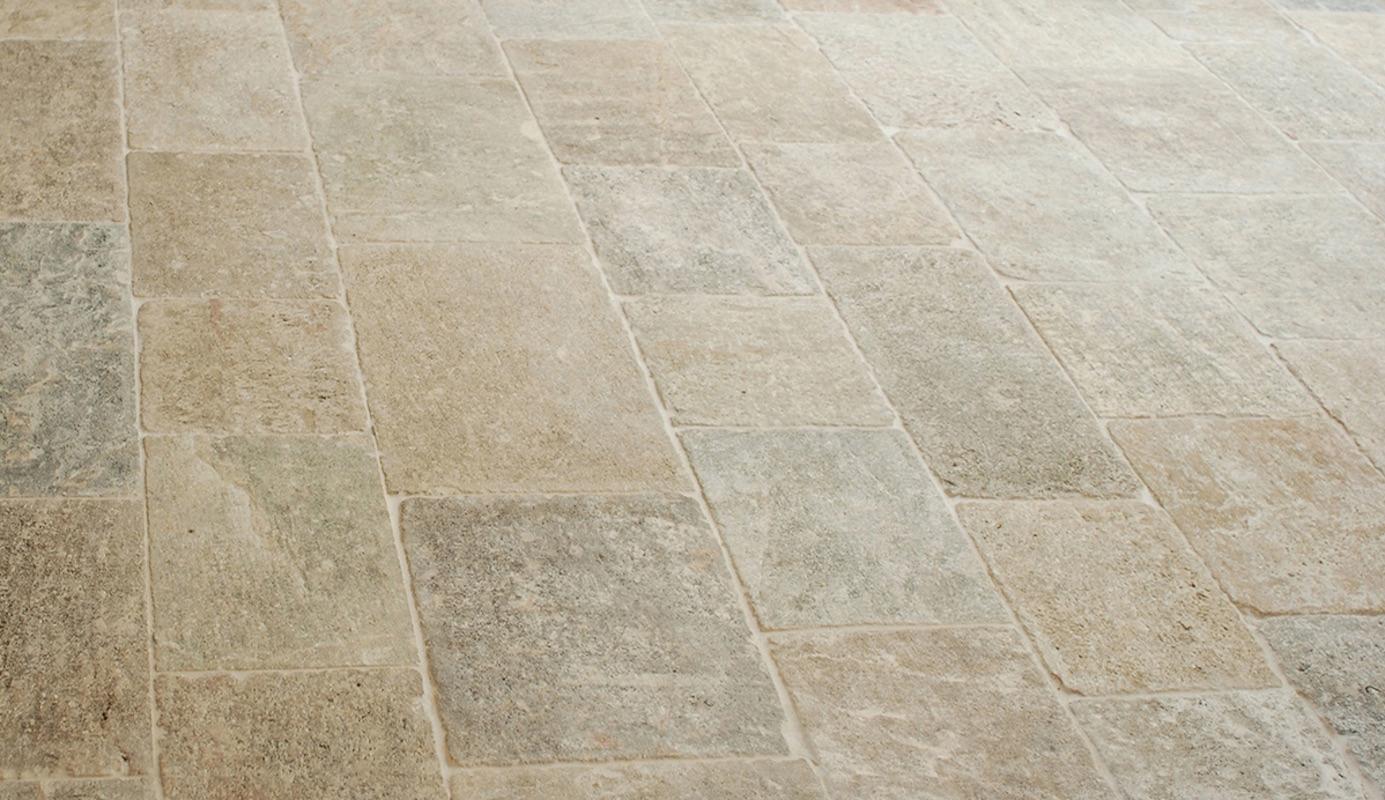 These Kronos Stone tiles are hard and resilient French limestone, ideal for any indoors/outdoors installations.

This stone's evenhanded tonality evokes feelings of serenity. Its silky smooth surface is a perfect catalyst to relaxation and