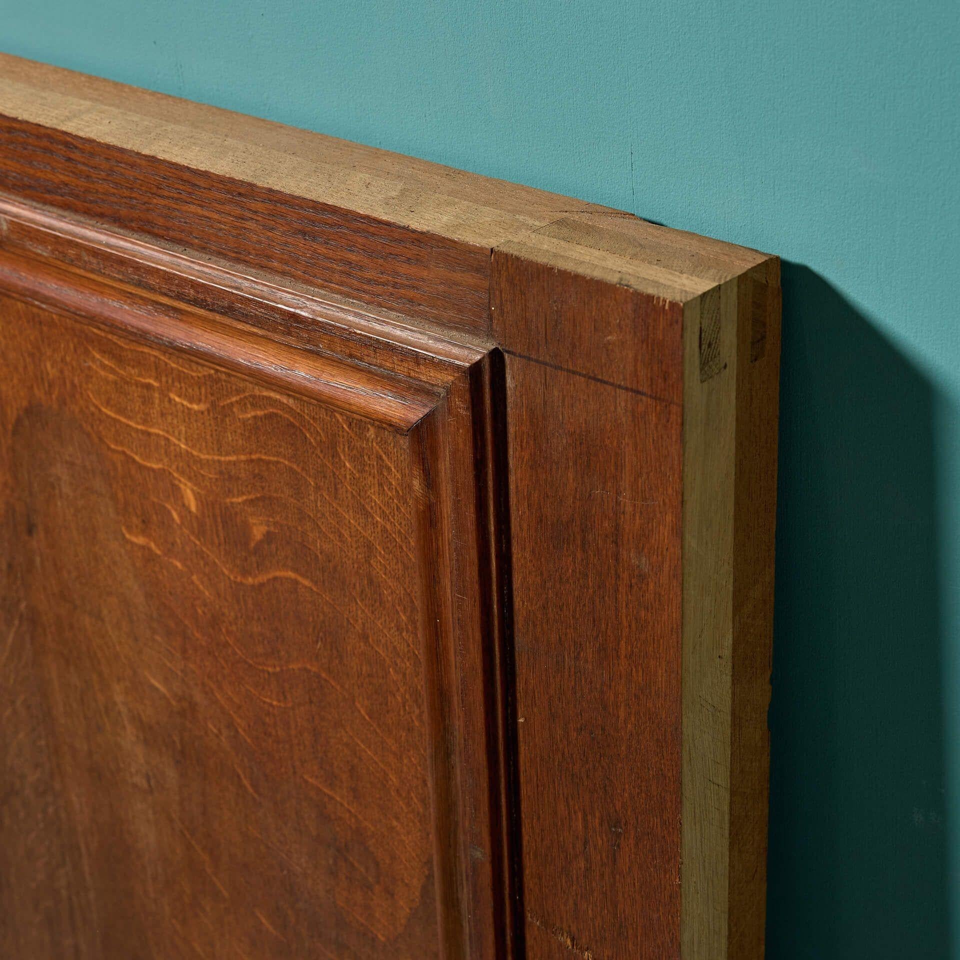 English Reclaimed Antique Oak Bar Front For Sale