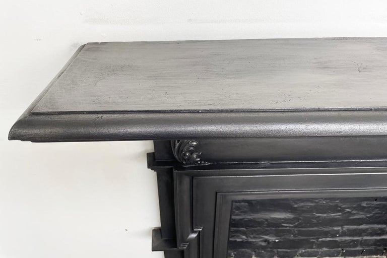 Reclaimed Antique Victorian Cast Iron Fire Surround at 1stDibs