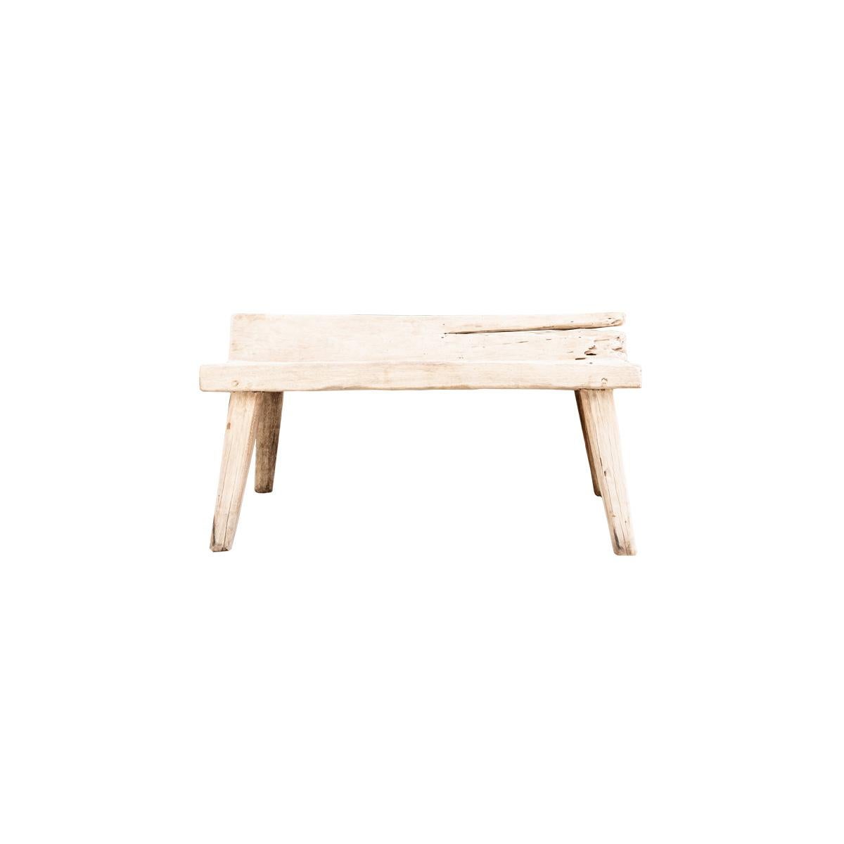 Banc en bois ancien récupéré Abîmé - En vente à Jacksonville Beach, FL