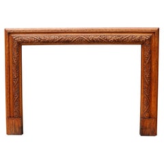 Antique Reclaimed Arts & Crafts Style Bolection Mantel