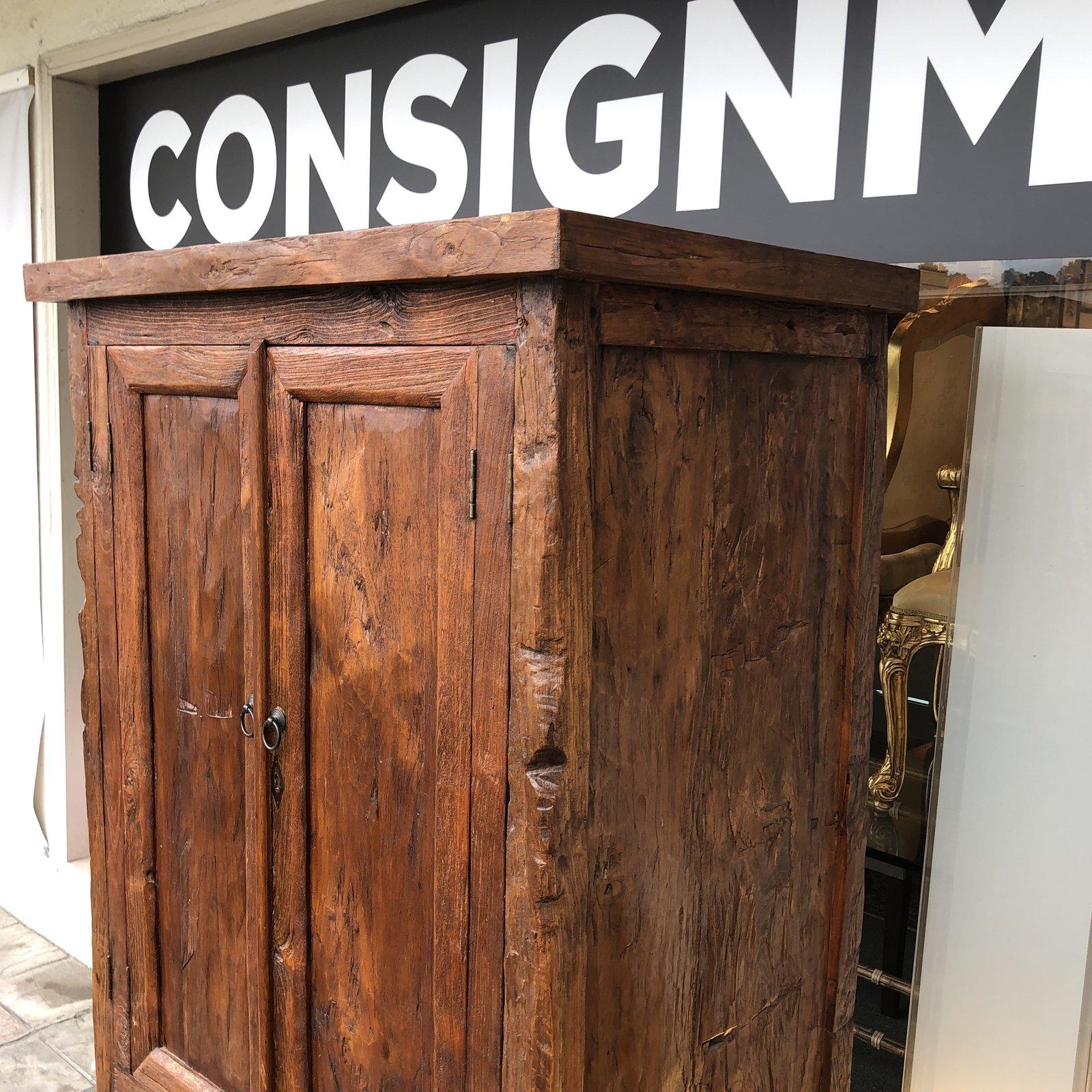 Reclaimed Barn Wood Armoire For Sale at 1stDibs reclaimed wood