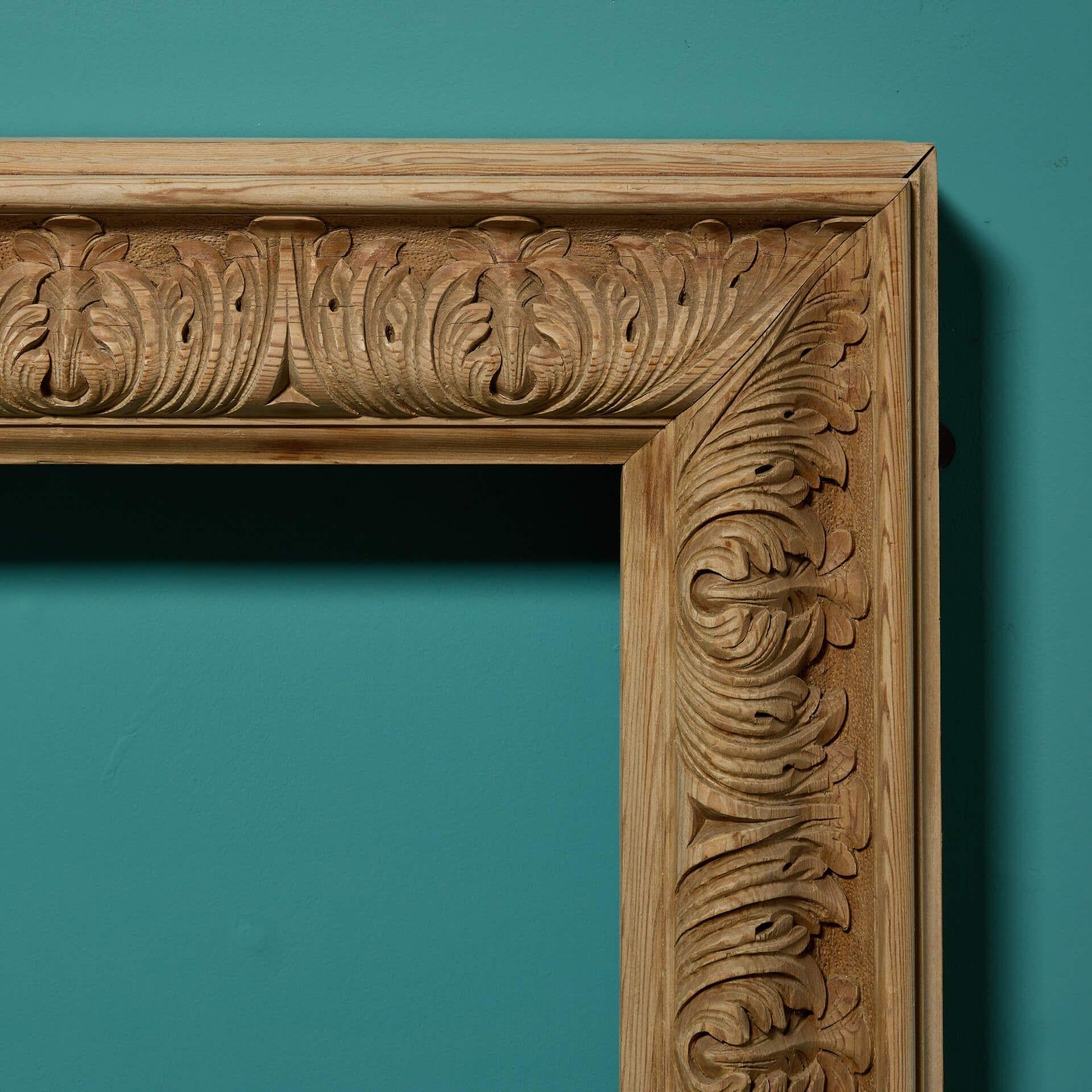 Georgian Reclaimed Bolection Style Fire Mantel For Sale