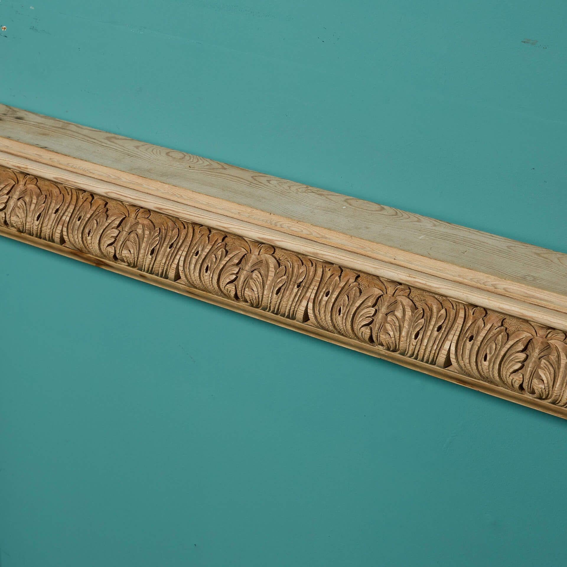Hand-Crafted Reclaimed Bolection Style Fire Mantel For Sale