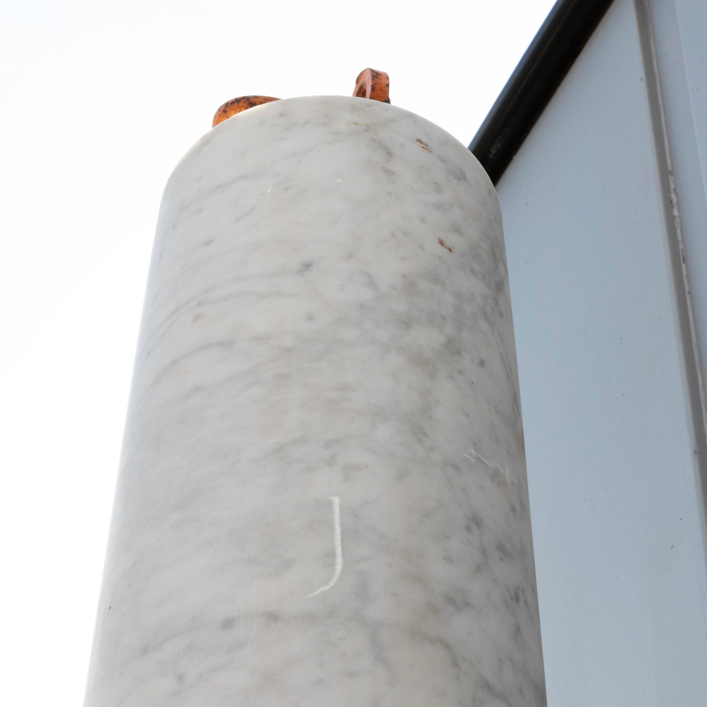 Colonnes en marbre de Carrare récupéré  Portique en vente 4