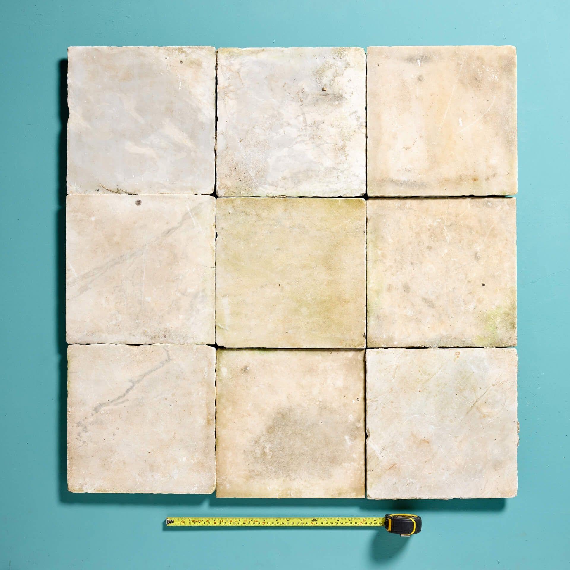 reclaimed marble tiles