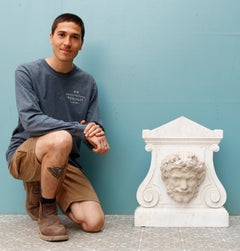 Reclaimed Carrara Marble Garden Decoration/ Fountain