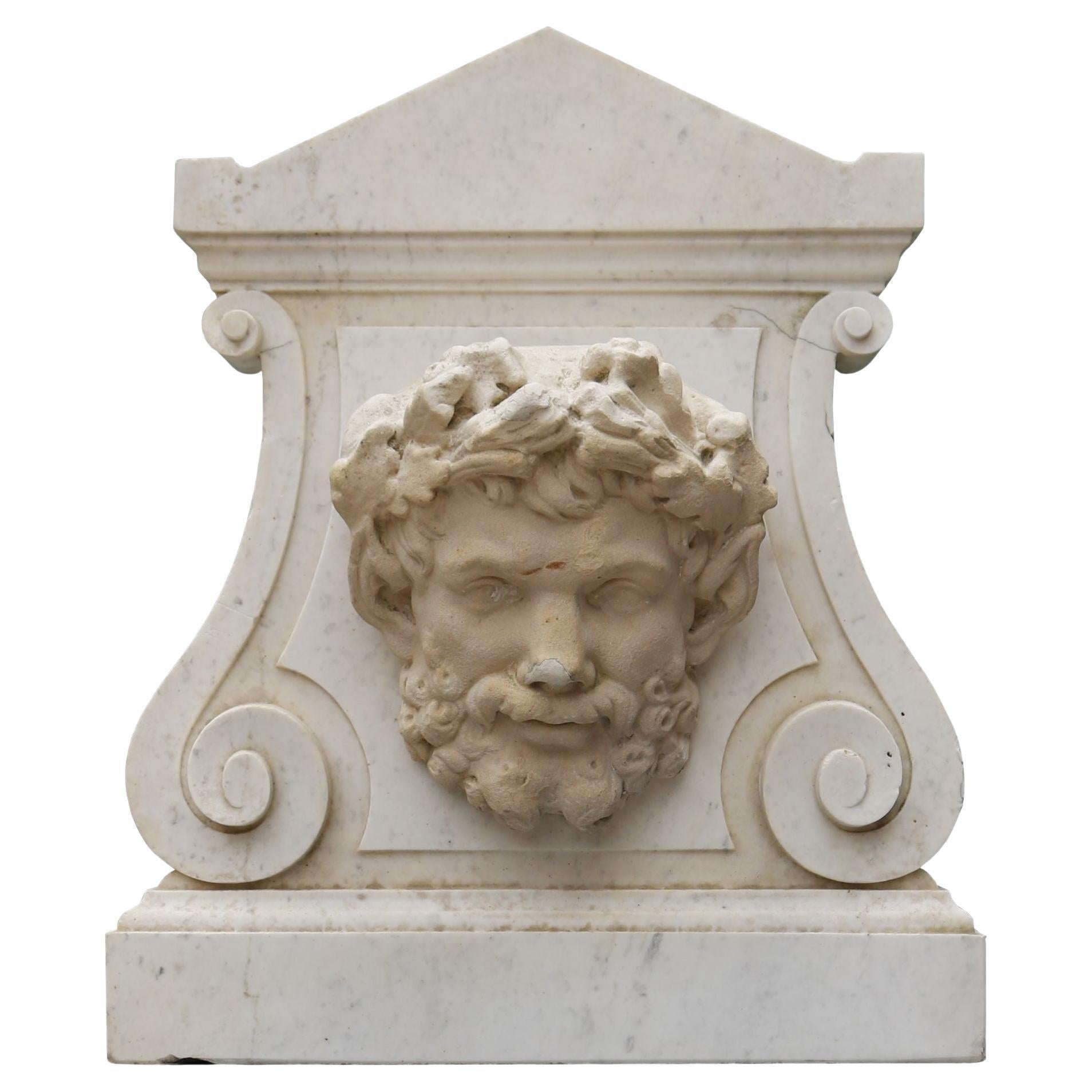 Pair of Reclaimed Stone Garden Obelisks at 1stDibs