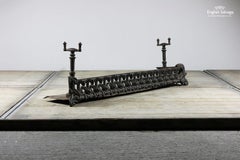 Reclaimed Cast Iron Fender, 20th Century